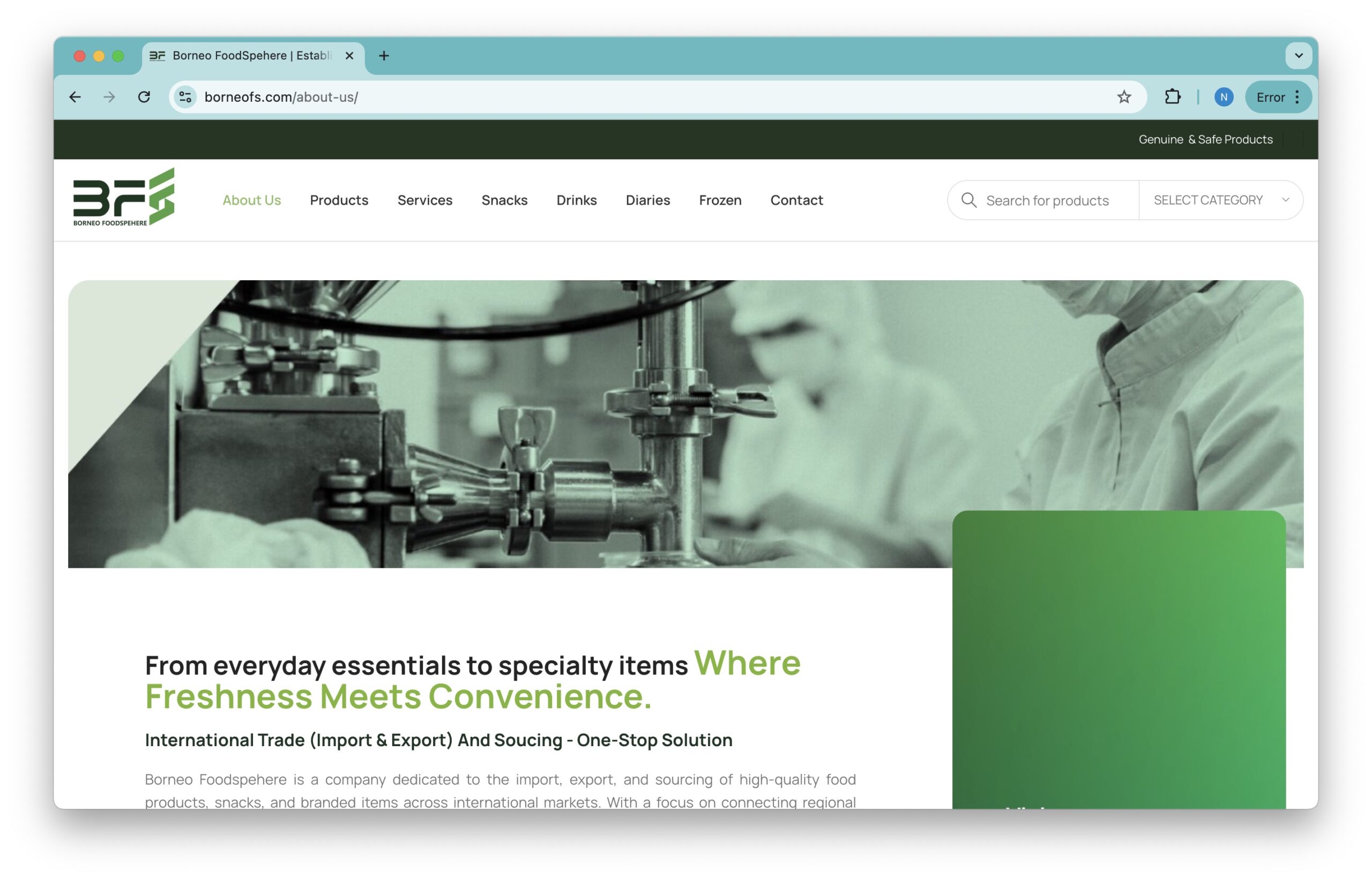 website design